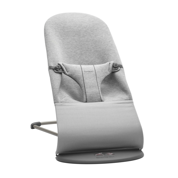 BabyBjorn Bouncer Bliss  Bērnu šūpuļkrēsls, Light grey, Cotton/Jersey, 006072