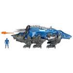 Bandai Power Ranger Triceratops Battle Zord with Blue Ranger, 42560