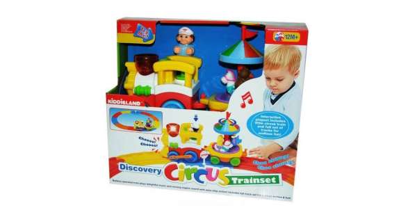 kiddieland discovery circus train set