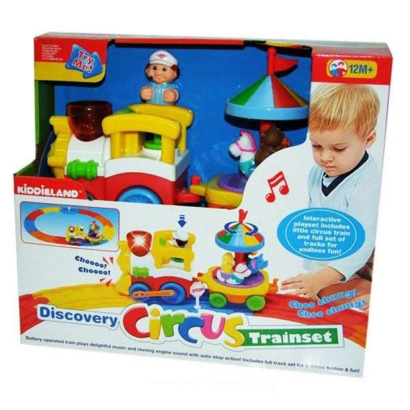 kiddieland discovery circus train set