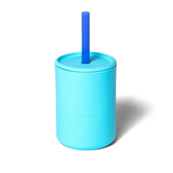 Avanchy La Petite Mini Silicone Baby Cup Trauki bērniem 6m+ Blue