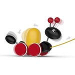 Brio Ant with Rolling Egg Koka velkamā rotaļlieta 30367
