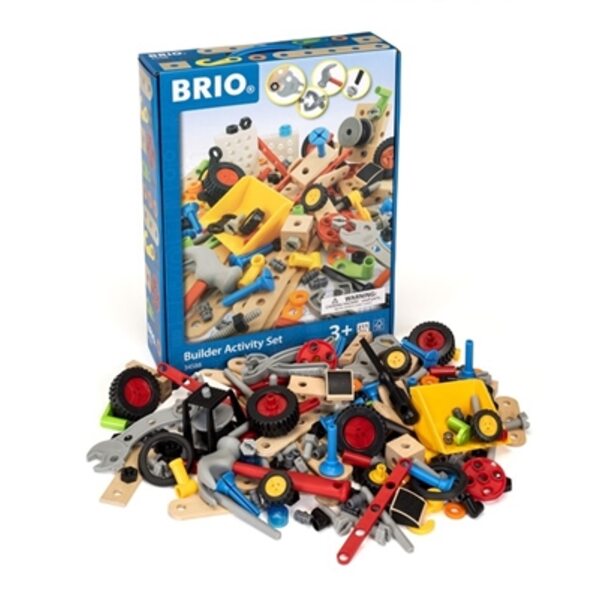 Brio Builder Activity Set 211 pcs. Būvniecības komplekts 34588