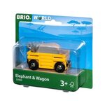 Brio Elephant and Wagon Vagons 33969