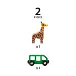 Brio Giraffe and Wagon Vagons 33724