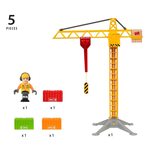 Brio Light Up Construction Crane Celtnis 33835
