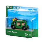 Brio Lion and Wagon Vagons 33966