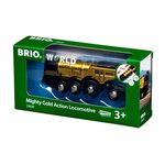 Brio Mighty Gold Action Locomotive Lokomotīve 33630