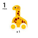 Brio Push and Go Giraffe Inerciāla rotaļlieta 30229
