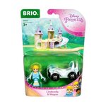 Brio Disney Princess Cinderella and Wagon Lokomotīve 33322