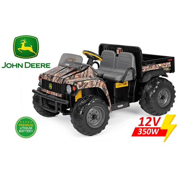 Peg Perego John Deere Gator Camo 12V Bērnu elektro traktors IGOD0118 Peg Perego John Deere Gator Camo 12V Bērnu elektro traktors IGOD0118
