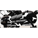 Volare Black Cruiser Bērnu velosipēds ar palīgriteņiem 12" 09-4756 melns