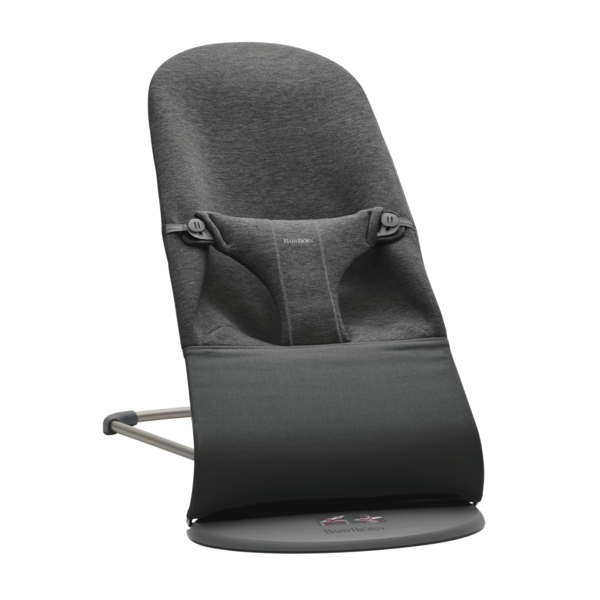 BabyBjorn Bouncer Balance Soft Bērnu šūpuļkrēsls, Charcoal grey, Cotton/Jersey