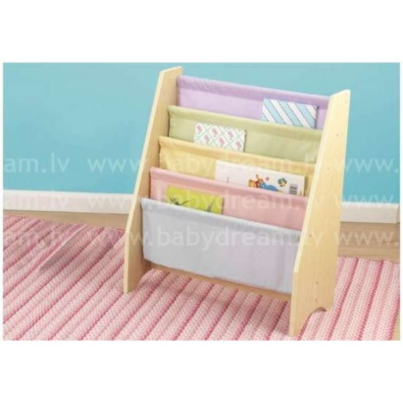 Kidkraft Pastel Sling Bookshelf Gramatu Skapis 14225 Babydream Lv