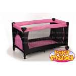 Baby Maxi Basic M2 Pink Ceļojumu gulta