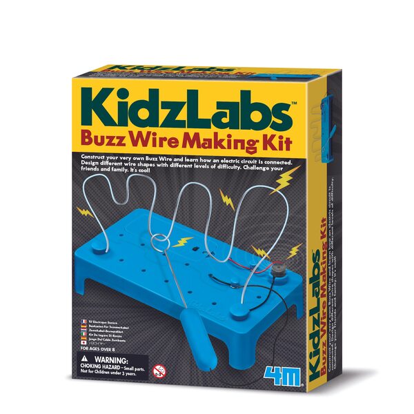 4M KidzLabs DIY komplekts "Elektriskās" stieples izveides, 00-03232