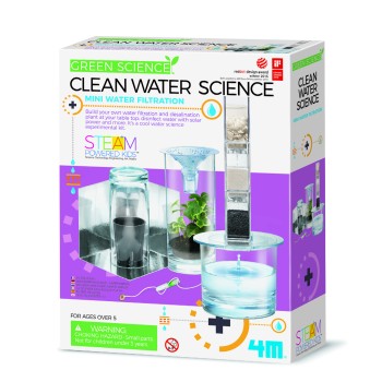 4M Green Science DIY komplekts Zinātne par tīru ūdeni, 00-03281