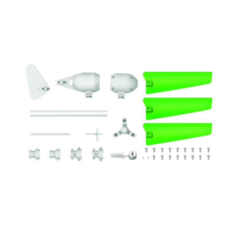 4M Green Science DIY komplekt Tuuleturbiin, 00-03378