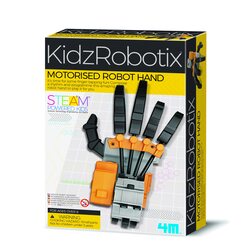 4M KidzRobotix DIY komplekts Motorizēta robota roka, 00-03407