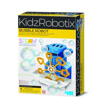 4M KidzRobotix Набор для творчества Робот для мыльных пузырей, 00-03423