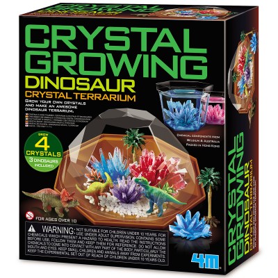 4M Dinozaurs kristāla terārijā, 00-03926