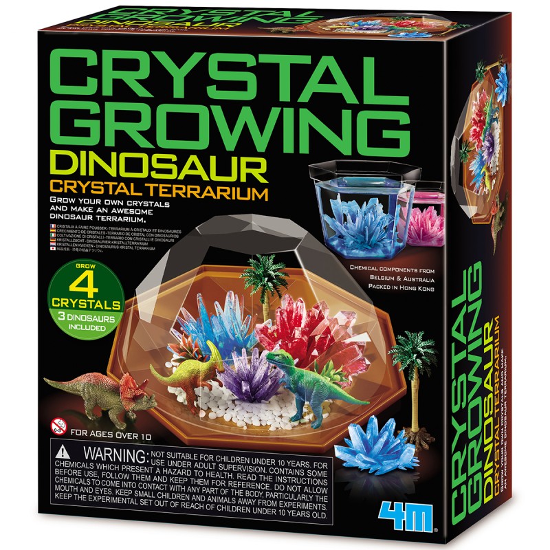 4M Dinozaurs kristāla terārijā, 00-03926