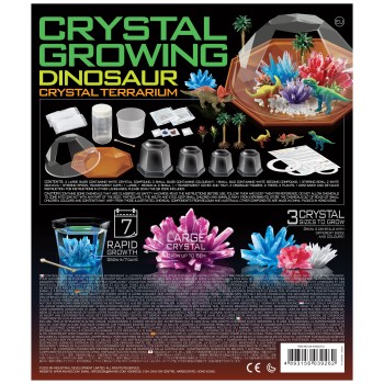 4M Dinozaurs kristāla terārijā, 00-03926