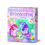 4M 3D Mould & Paint DIY komplekts 3D veidošana un krāsošana – Mirdzošie vienradži, 00-04770
