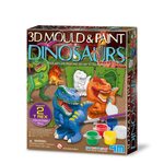 4M 3D veidnes un krāsas Dinozauri, 00-04777