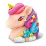 4M Izkrāsojiet savu mini spīdīgo vienradžu krājkasīti, 00-04778