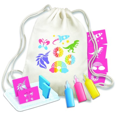 4M KidzMaker DIY komplekts Mugursomas apdrukāšanas komplekts, 00-04788