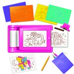 4M KidzMaker DIY komplekts Vienradžu nospiedumu mākslas studija, 00-04799