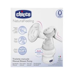 CHICCO Manuālais piena pumpis Natural Feeling, 00574.00
