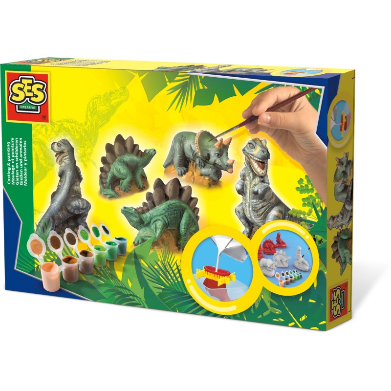 SES Ģipša figūra: Dinozauri, 01406