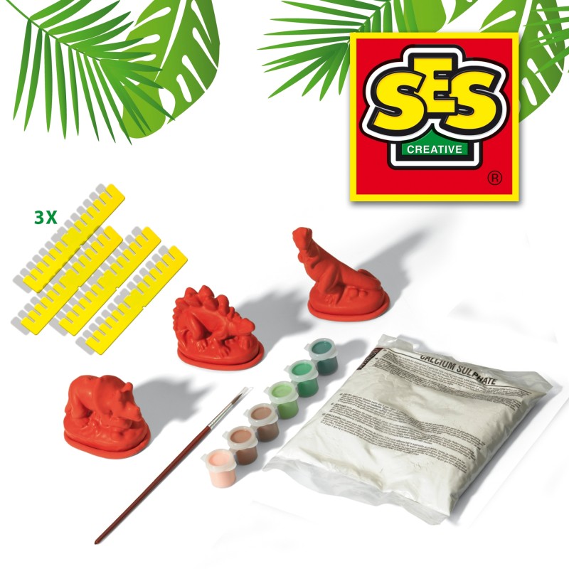 SES Ģipša figūra: Dinozauri, 01406