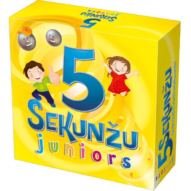 TREFL Spēle 5 Sekundes Juniors (Latviešu val.), 01500T