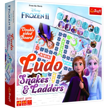 TREFL FROZEN "Ledus Sirds 2" Galda spēle Ludo/Čūskas un kāpnes, 01756T