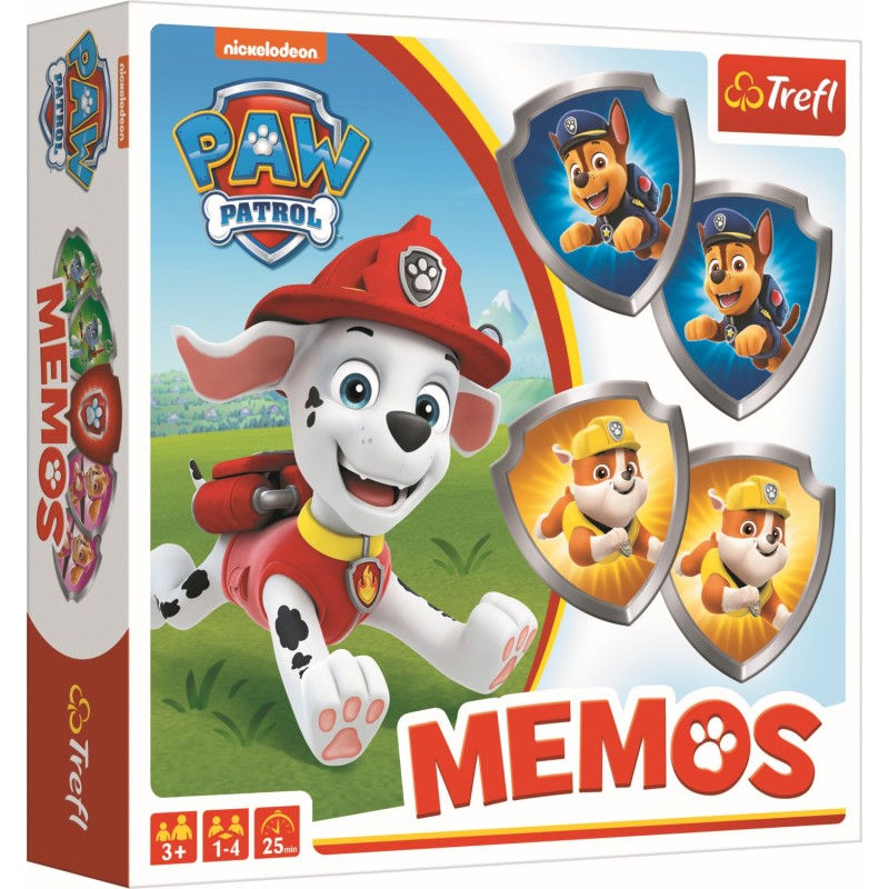 TREFL PAW PATROL Memo Galda spēle, 01892T