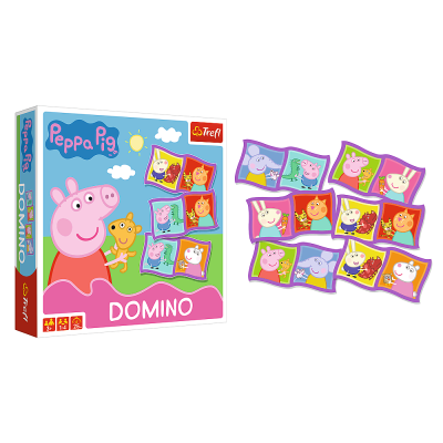 TREFL PEPPA PIG Galda spēle Domino, 02066T