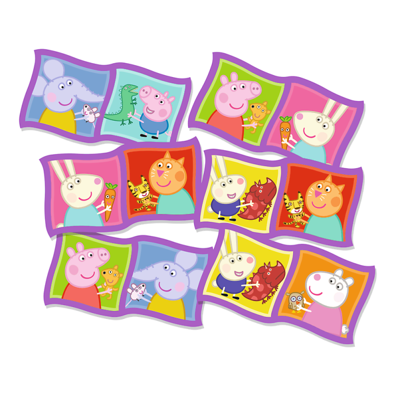 TREFL PEPPA PIG Galda spēle Domino, 02066T