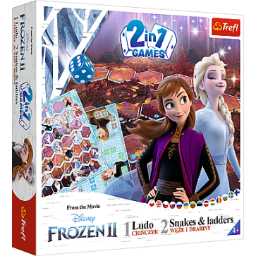 TREFL FROZEN Galda spēle 2 in 1 Frozen II, 02068T