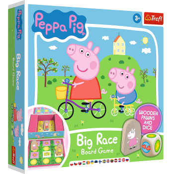TREFL PEPPA PIG Galda spēle “Lielās sacīkstes”, 02262T