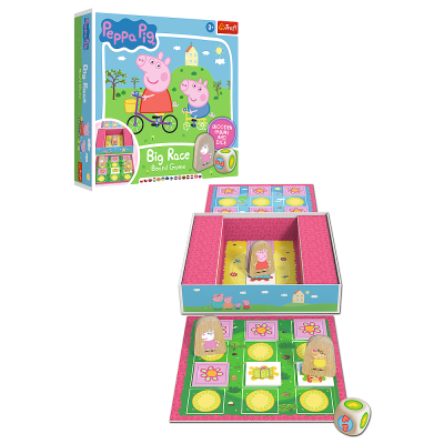 TREFL PEPPA PIG Galda spēle “Lielās sacīkstes”, 02262T