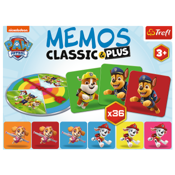 TREFL PAW PATROL Memo Classic Plus, 02269T