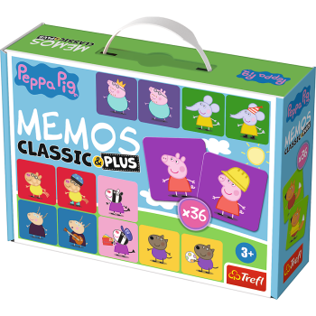 TREFL PEPPA PIG Memo Classic Plus, 02270T
