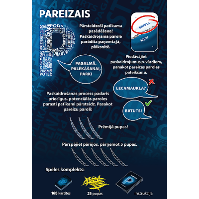 TREFL Spēle "Pareizais P" (Latviešu val.), 02369T