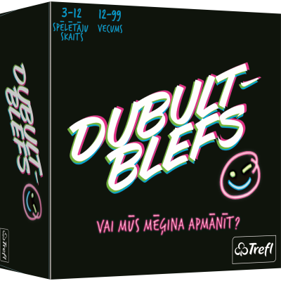 TREFL Galda spēle "Dubultblefs" (Latviešu val.), 02372T