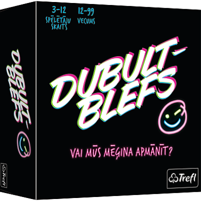 TREFL Galda spēle "Dubultblefs" (Latviešu val.), 02372T