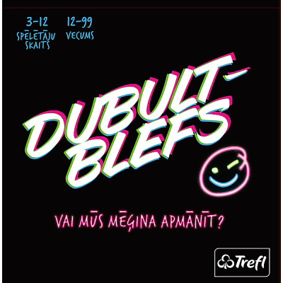 TREFL Galda spēle "Dubultblefs" (Latviešu val.), 02372T