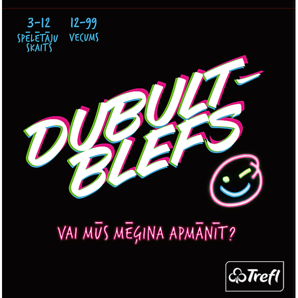 TREFL Galda spēle "Dubultblefs" (Latviešu val.), 02372T